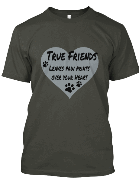 Dog Paw Print Shirt for Pet Lovers