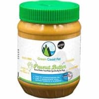 Green Coast Pet All Natural Pawnut Butter For Dogs, 16 Ounce Jar