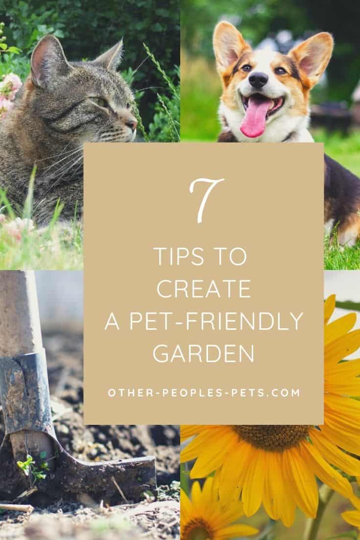 7 Tips for Creating a Pet Friendly Garden #GardeningTips #Dogs #Cats