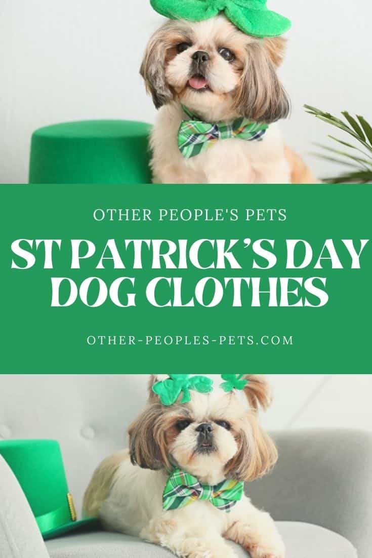 Looking for St. Patrick's Day dog clothes? Help your pet celebrate St. Patrick's Day in style with green dog clothes and accessories.