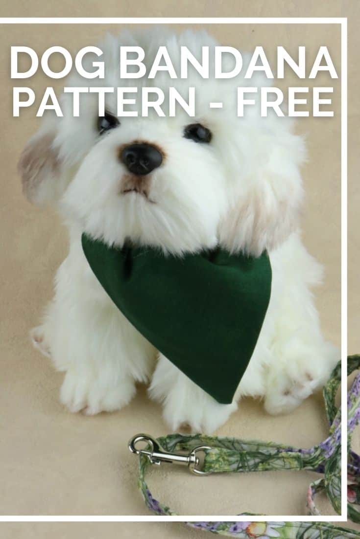 When you're a dog owner, it can be hard to find cute and stylish accessories for your pet. The solution is simple, make a dog bandana yourself!