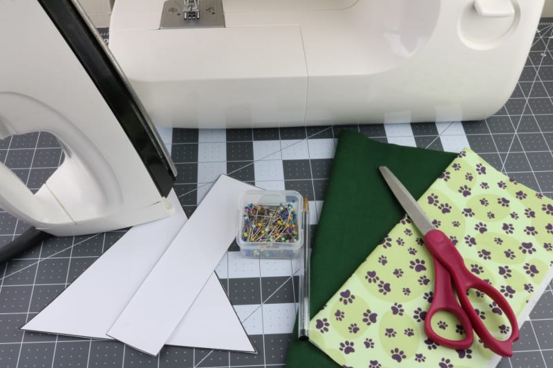 sewing machine and supplies for this project