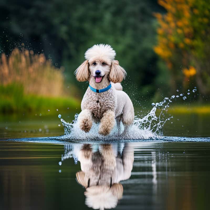 Can poodles swim? Find out more about this interesting dog breed and learn if poodles are natural swimmers or not.
