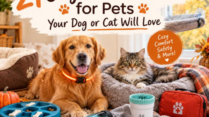 Cozy fall essentials for pets
